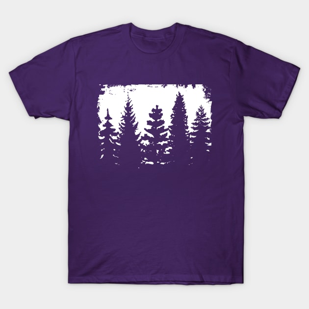 Forest silhouette T-Shirt by PallKris